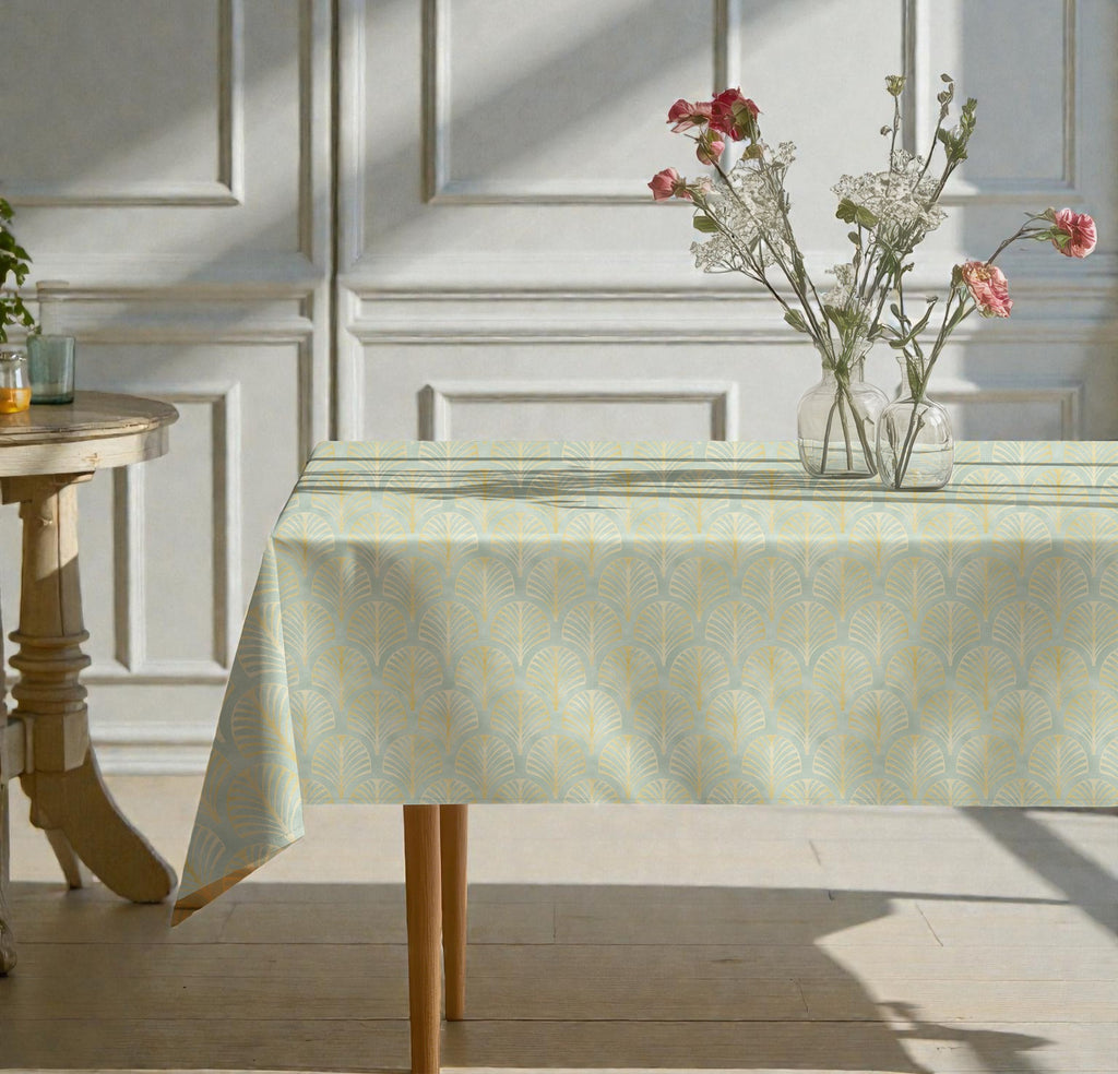 Mantel antimanchas Decor verde
